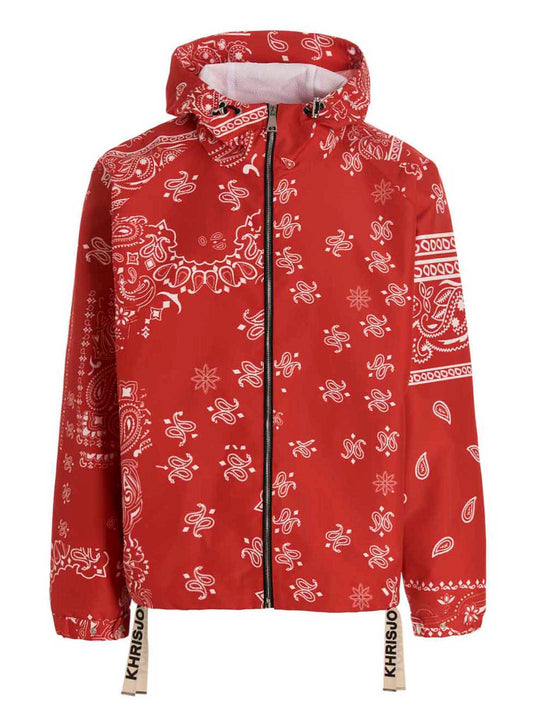 Khrisjoy Windbreaker Bandana Hood Jacket