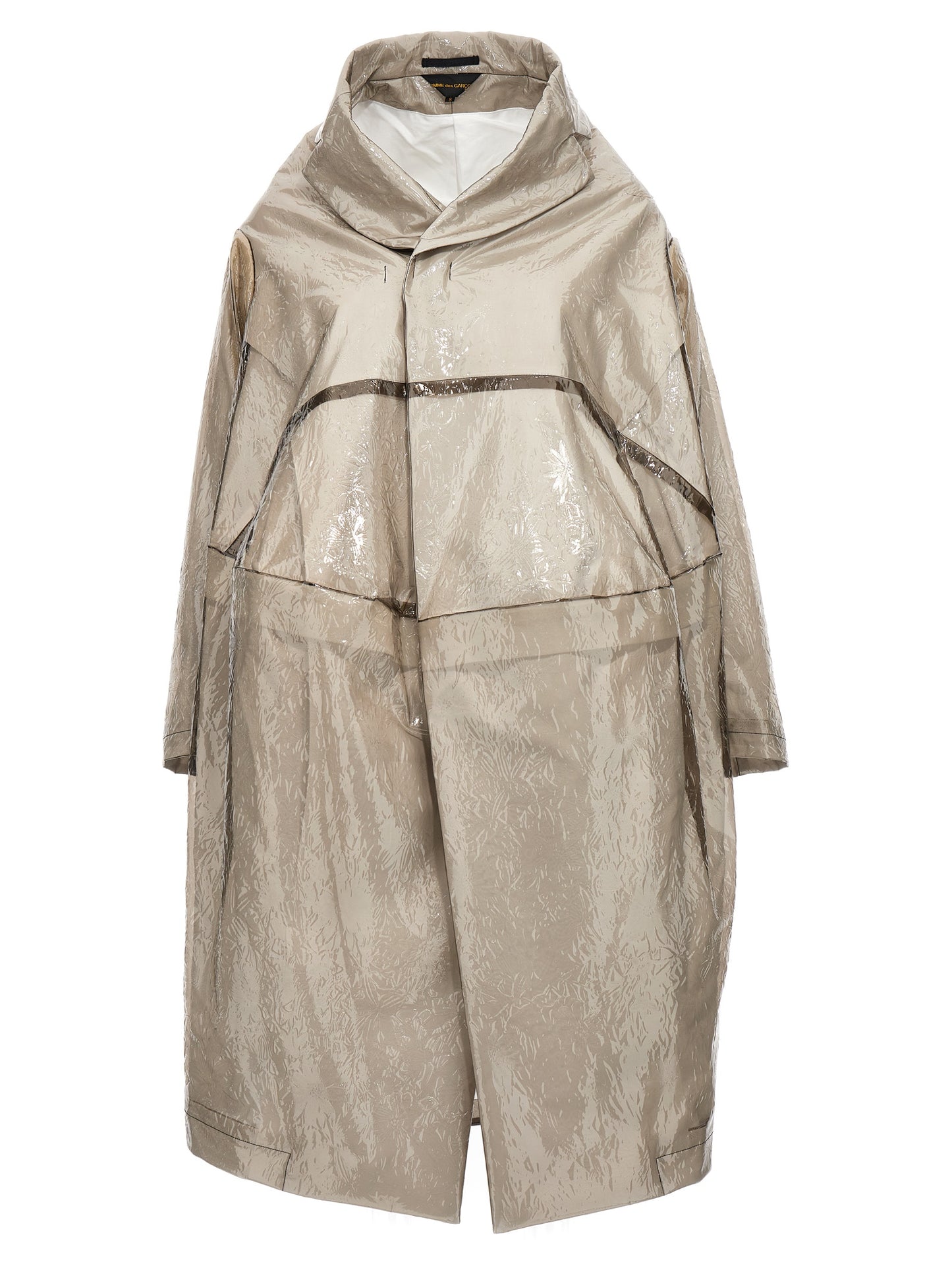 Comme Des Garcons Comme Des Garcons Oversize Texture Trench Coat