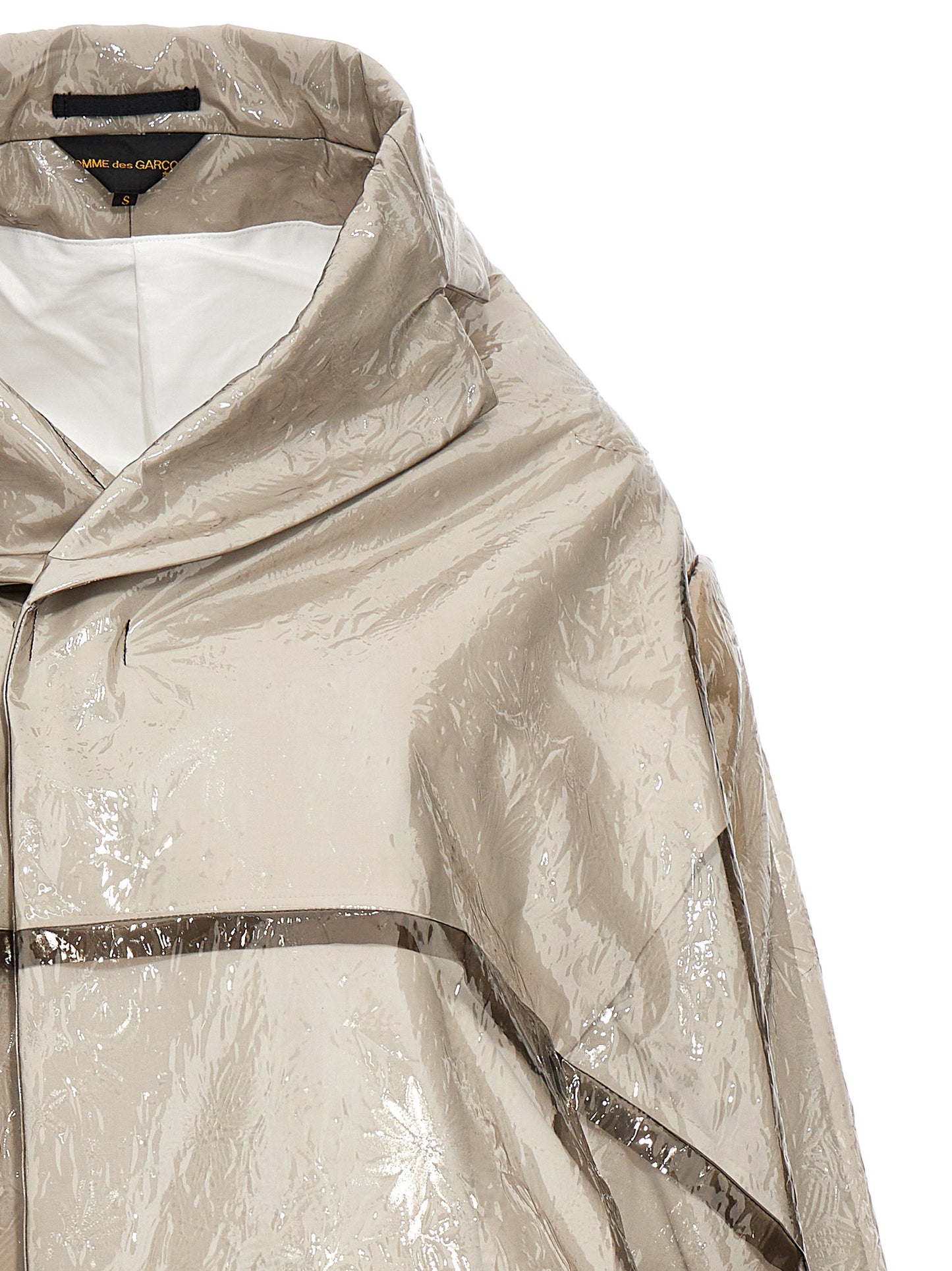 Comme Des Garcons Comme Des Garcons Oversize Texture Trench Coat