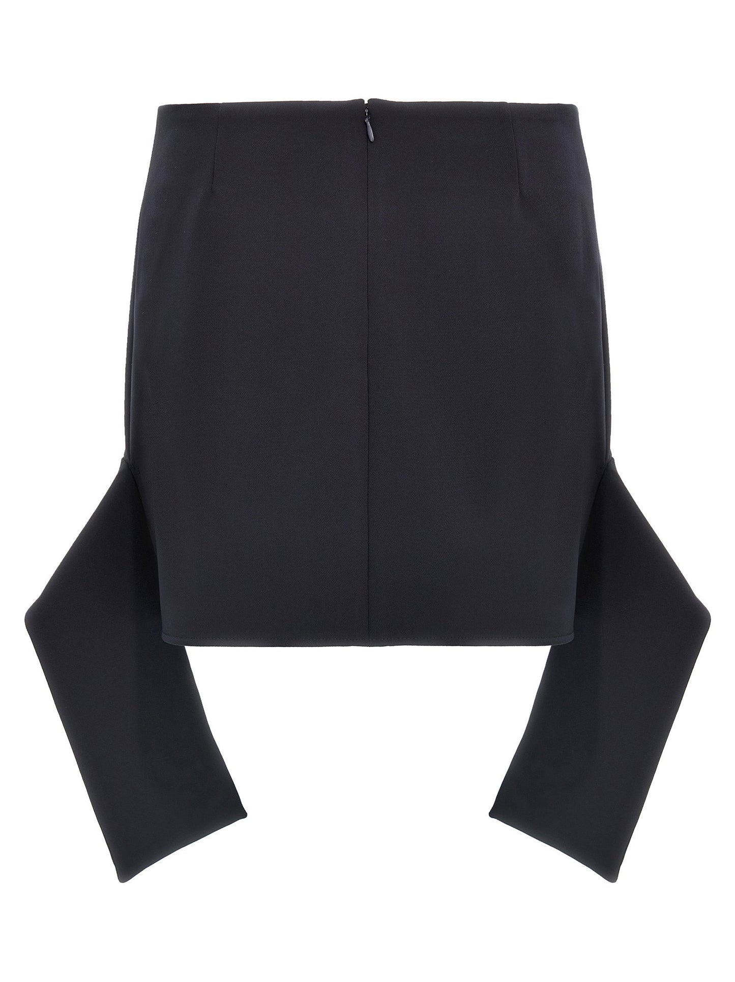 Courreges Reversed Belt Mini Skirt
