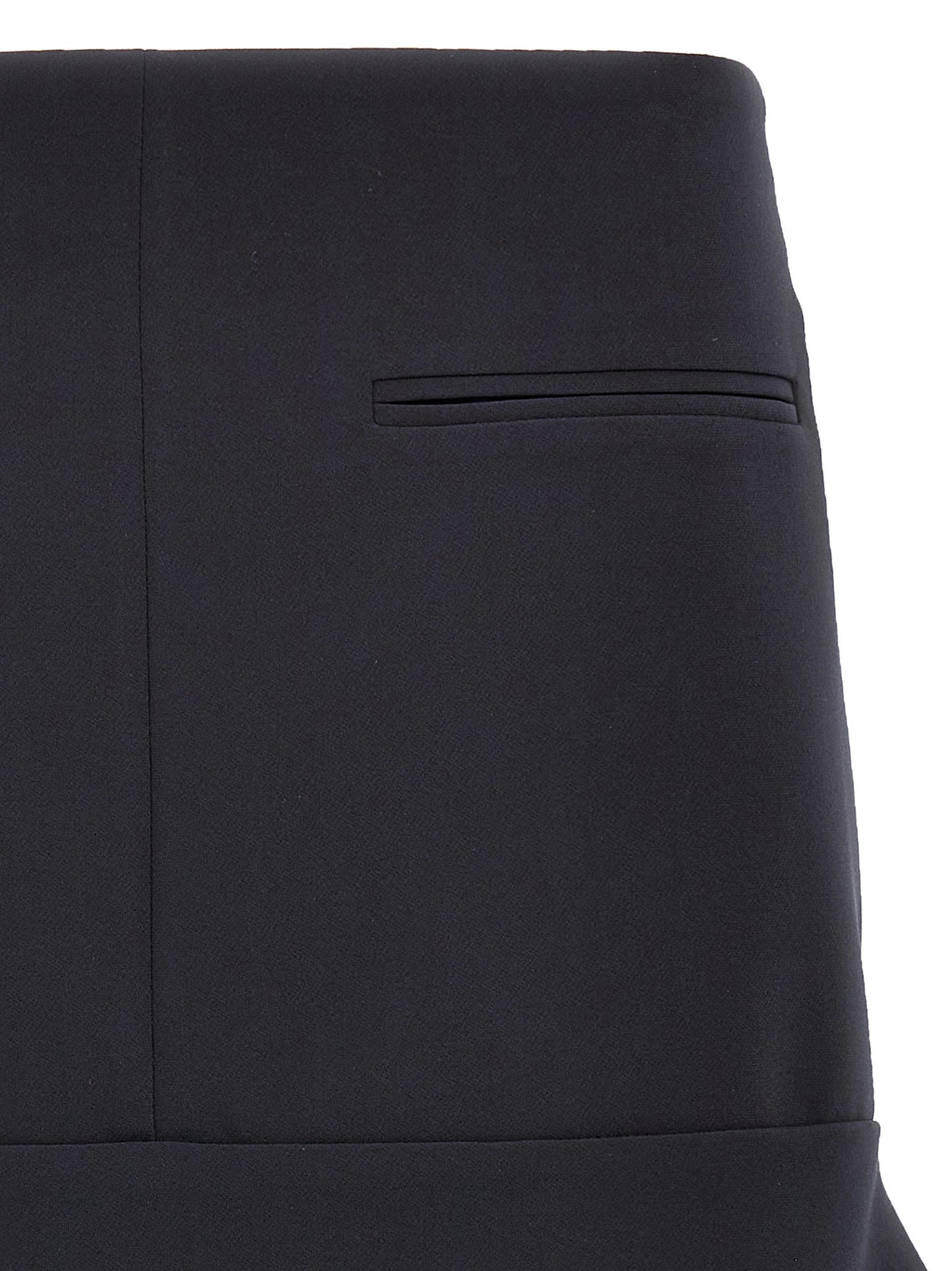 Courreges Reversed Belt Mini Skirt