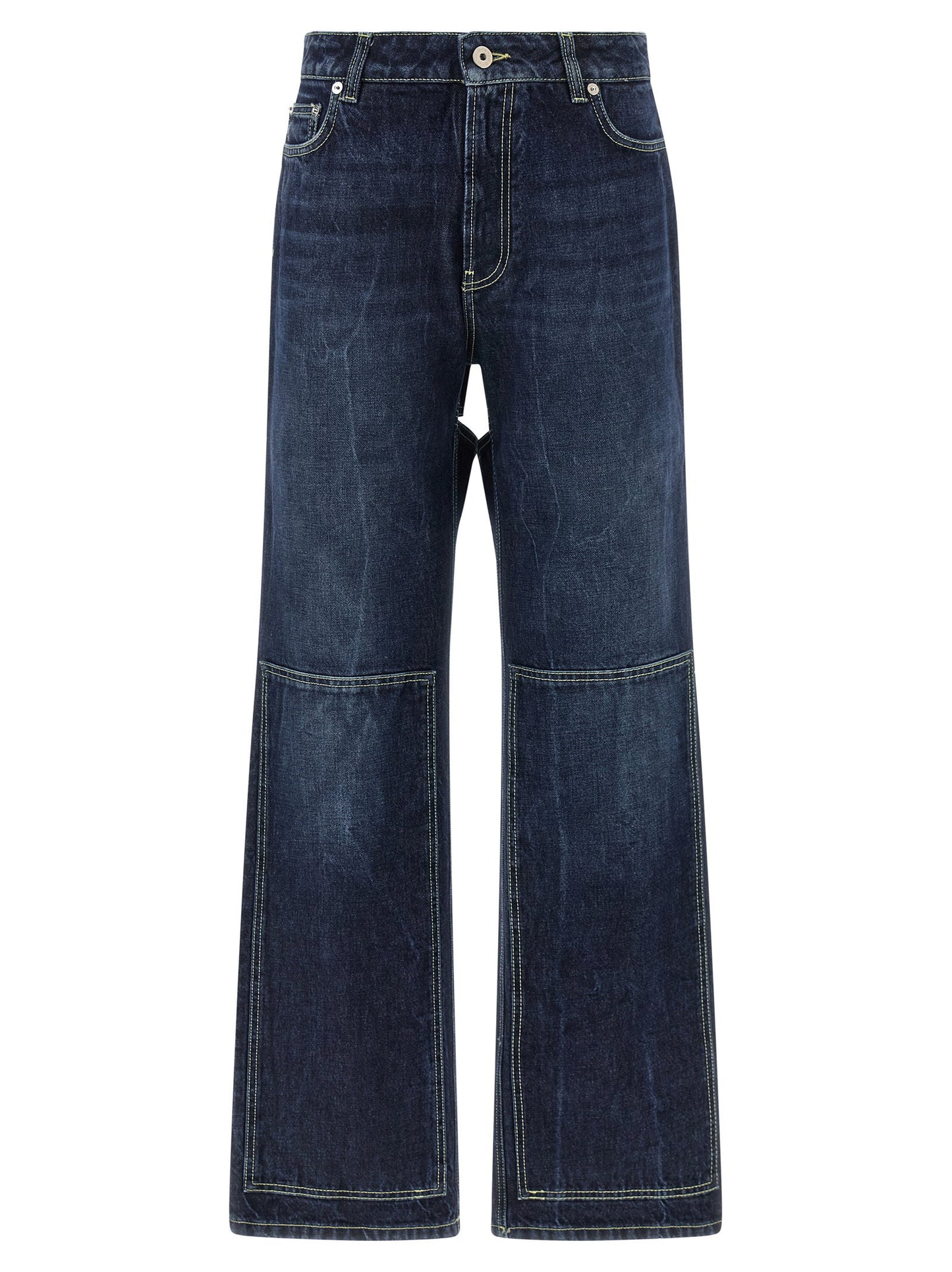 Jean Paul Gaultier The Blue Cut-out Jeans