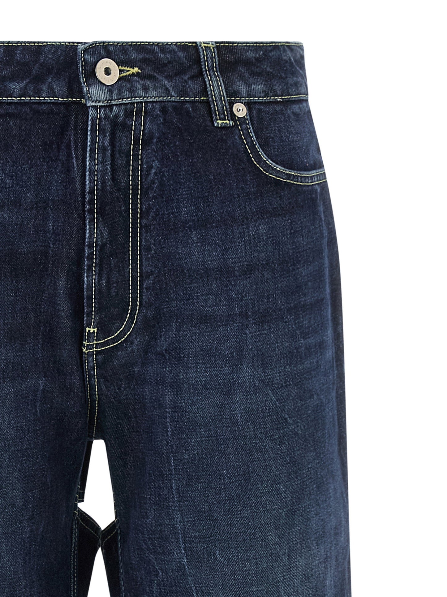 Jean Paul Gaultier The Blue Cut-out Jeans