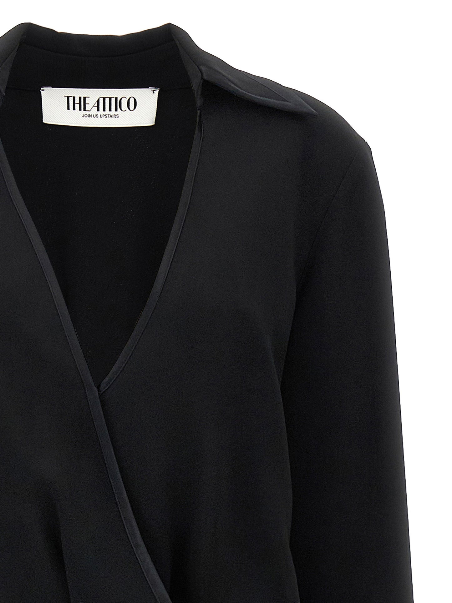 The Attico Wrap Dress