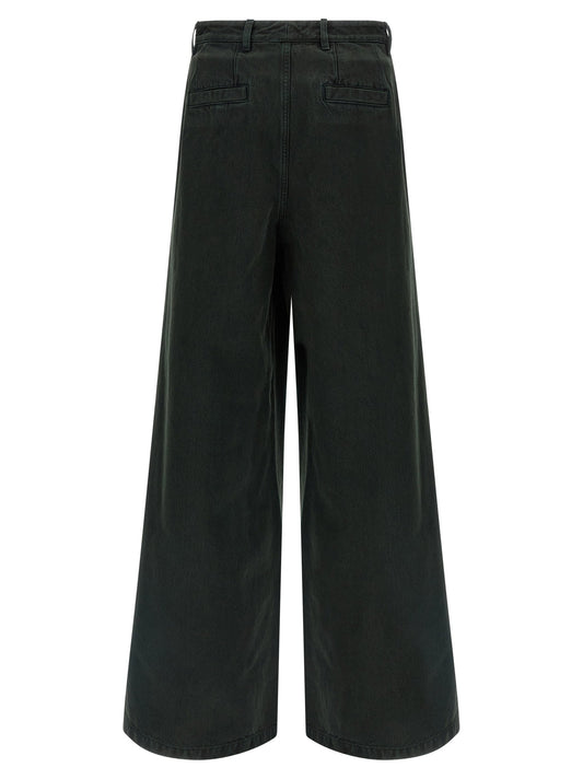 Dries Van Noten Velvet Insert Jeans