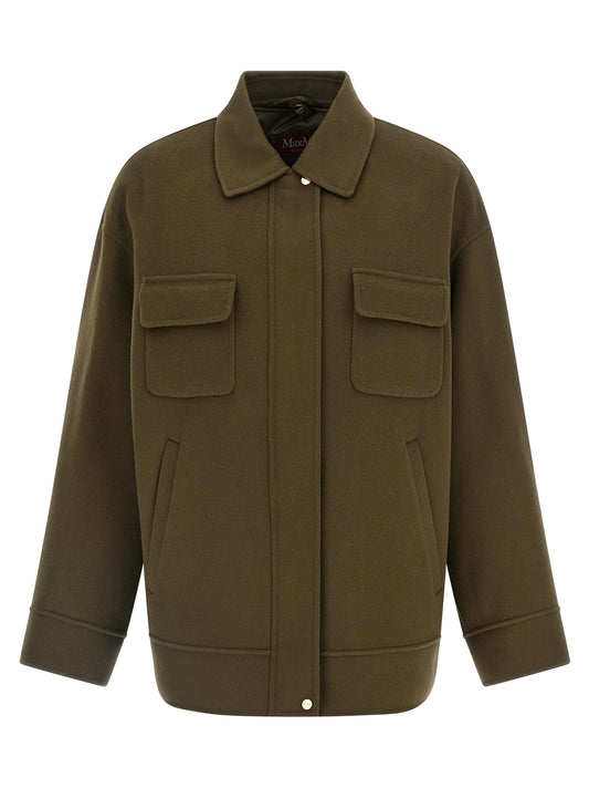 معطف Mstdisco مبطن من Max Mara Studio