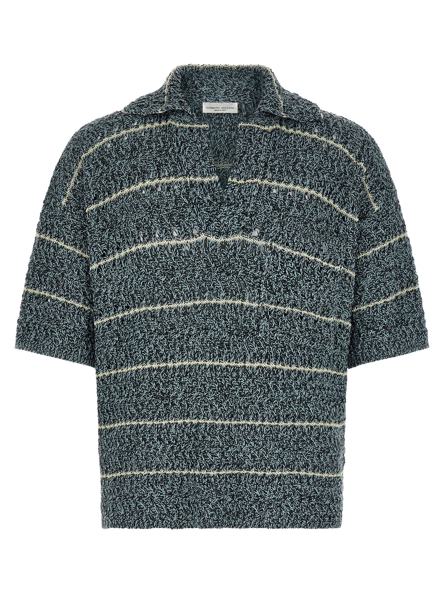 Roberto Collina Roberto Collina Mouliné Polo Shirt