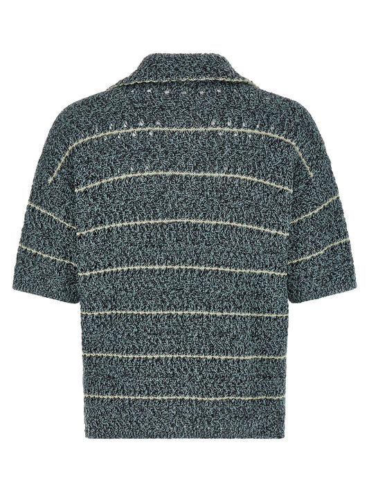 Roberto Collina Mouliné Polo Shirt