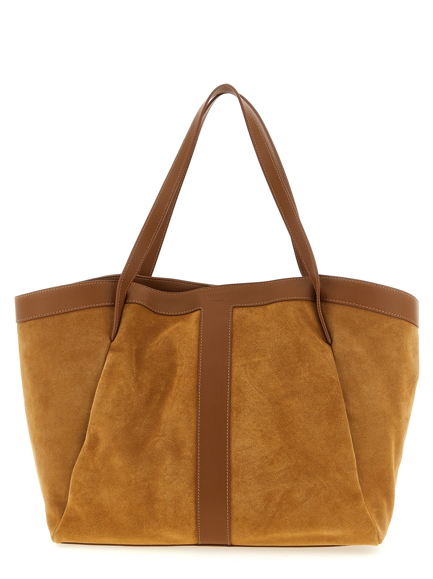 Twin Set Twin Set Suede Shopping Bag