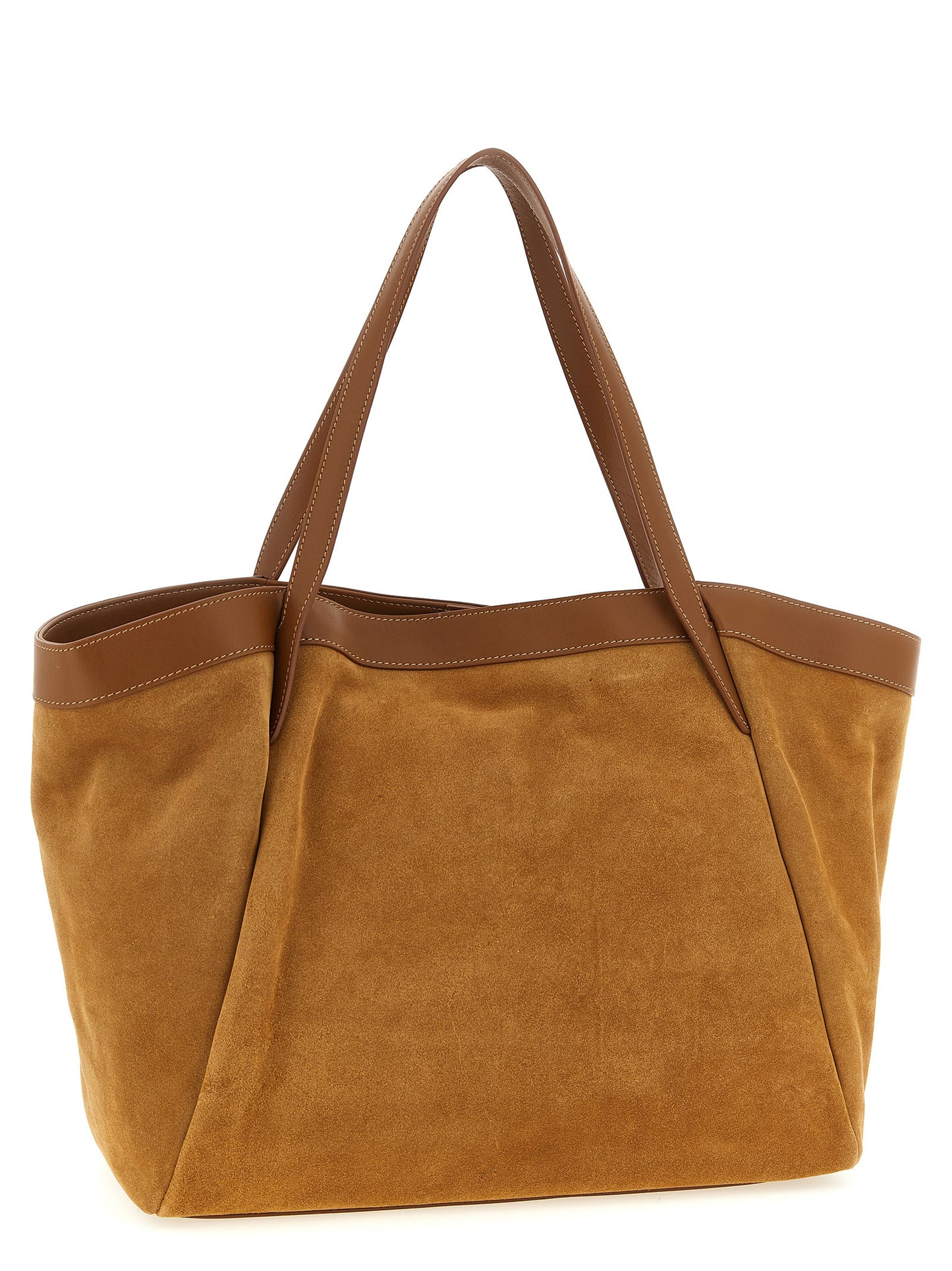 Twin Set Twin Set Suede Shopping Bag