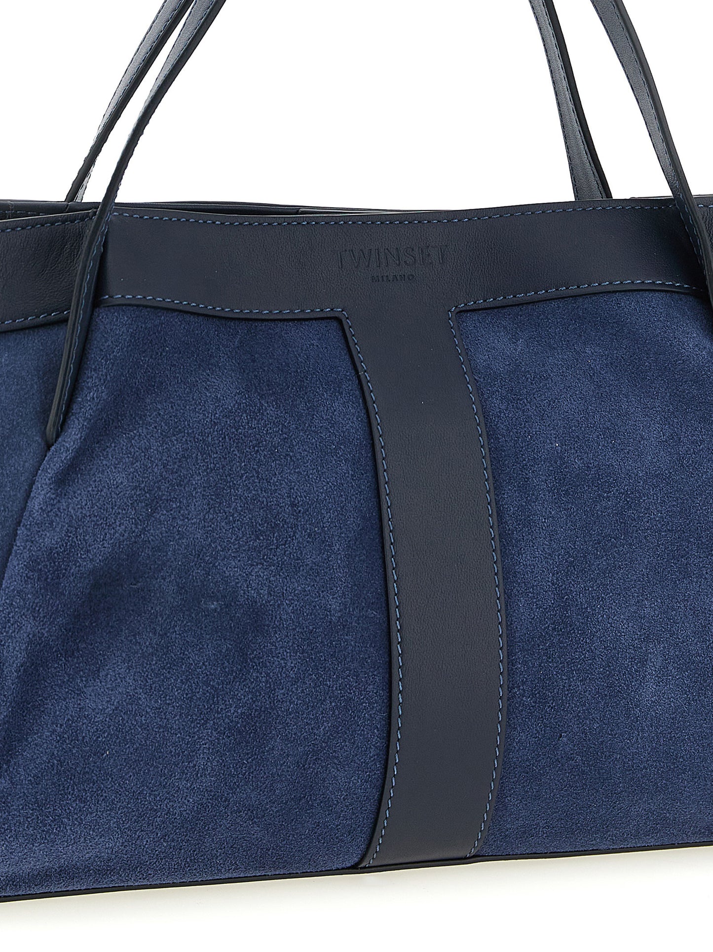 Twin Set Twin Set Suede Shoulder Bag