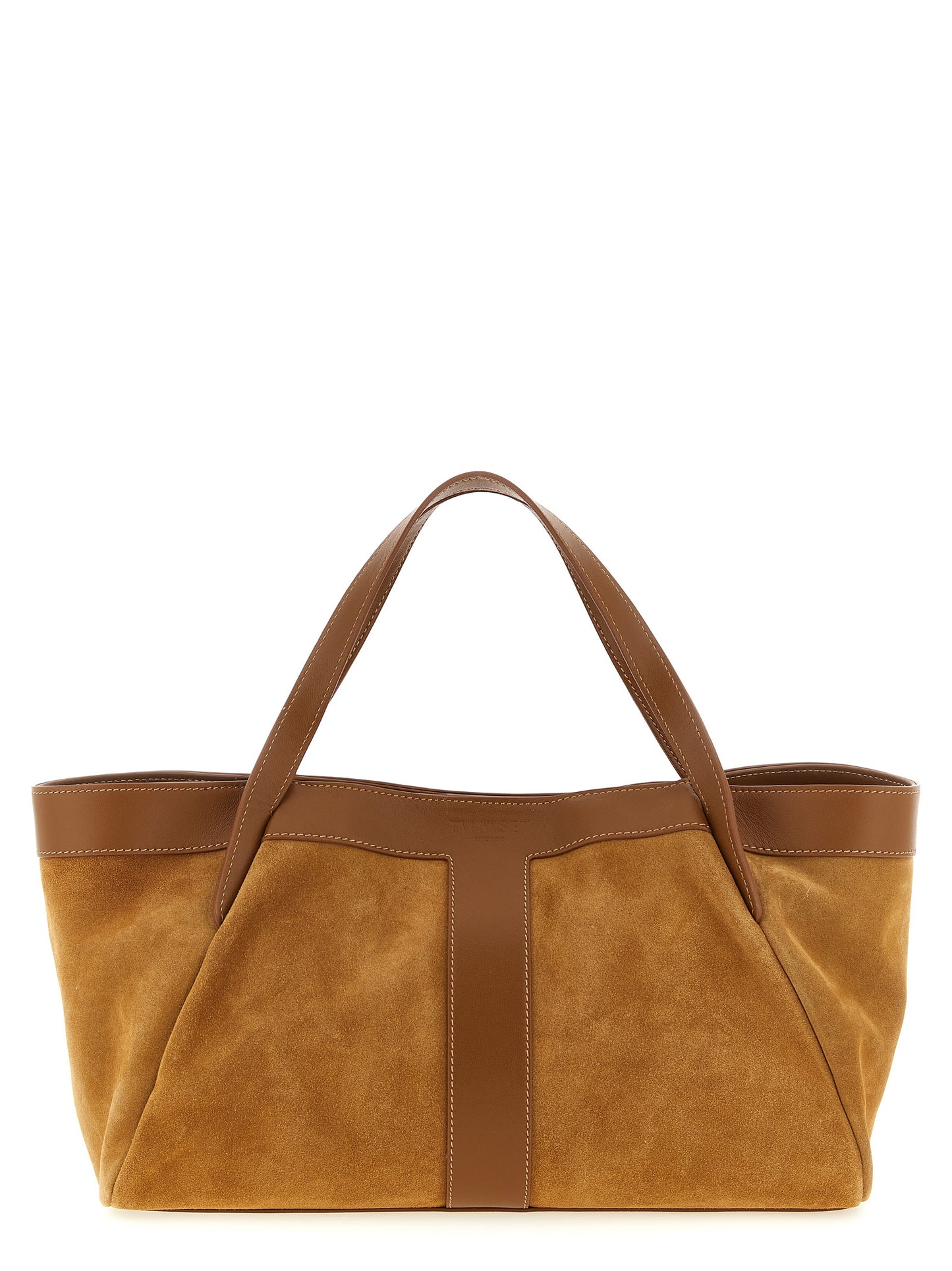 Twin Set Twin Set Suede Shoulder Bag