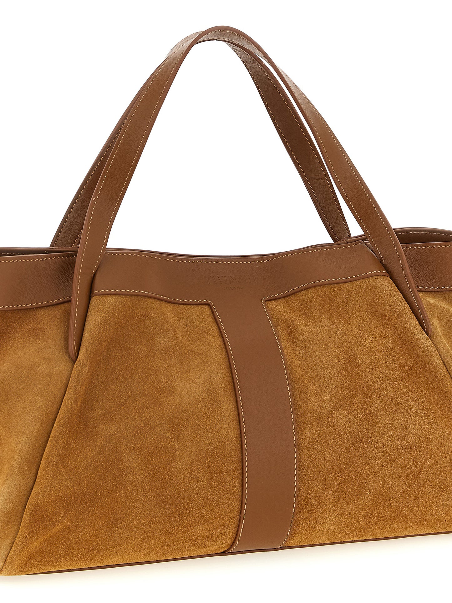 Twin Set Twin Set Suede Shoulder Bag