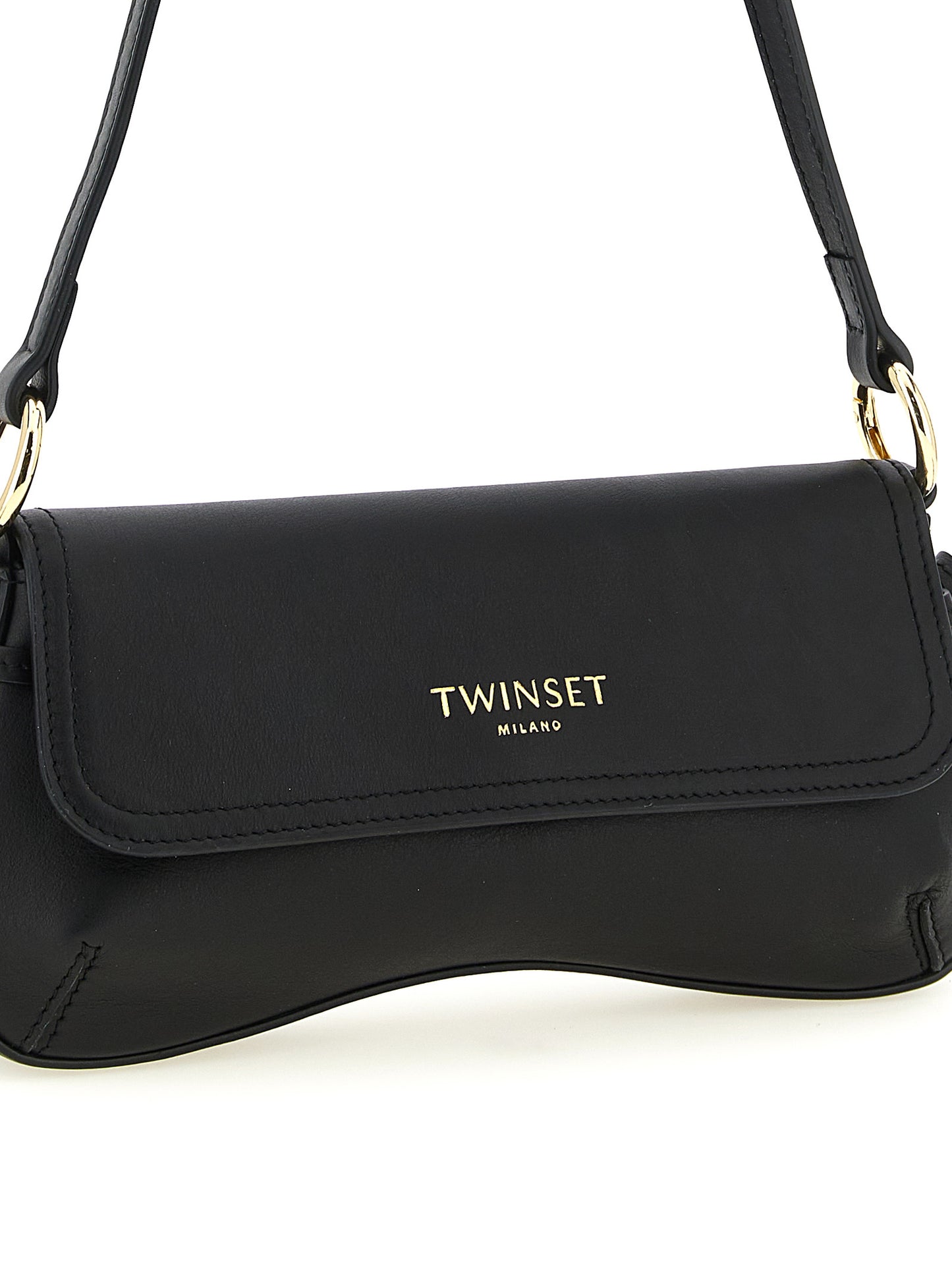 Twin Set Twin Set Leather Shoulder Bag