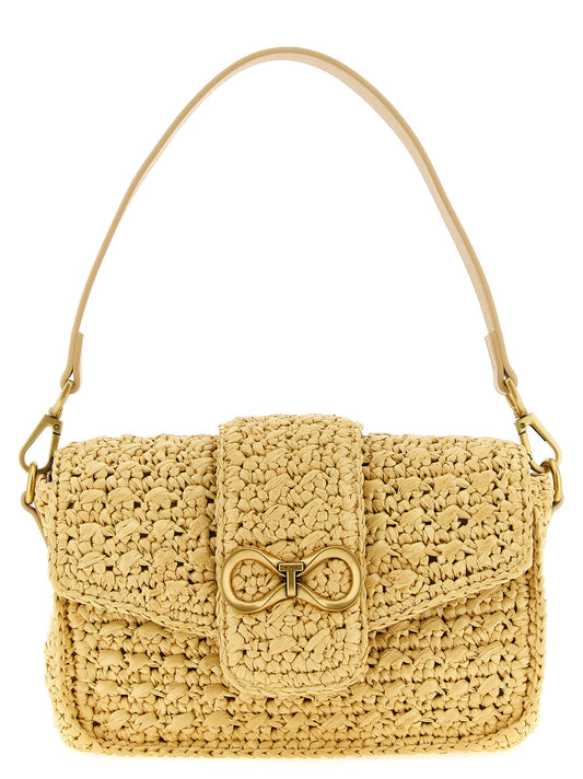 Twin Set Twin Set Raffia Crossbody Bag