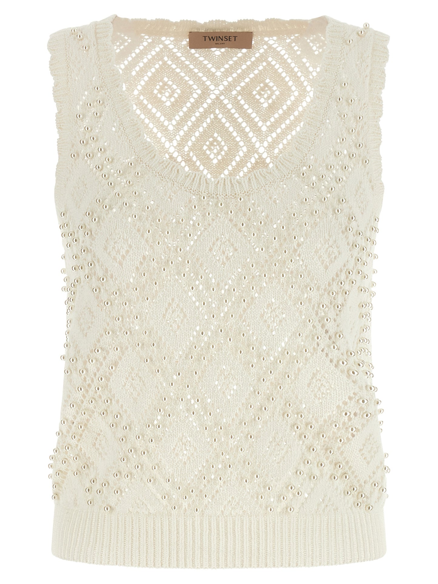 Twin Set Twin Set Pearl Top