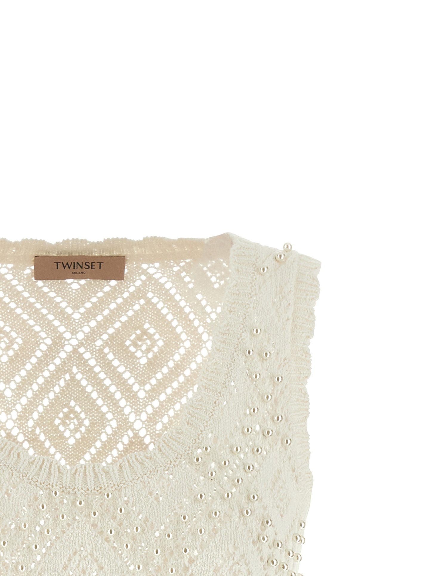 Twin Set Twin Set Pearl Top