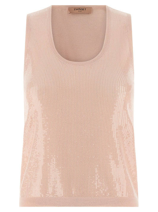 Twin Set Twin Set Sequin Top