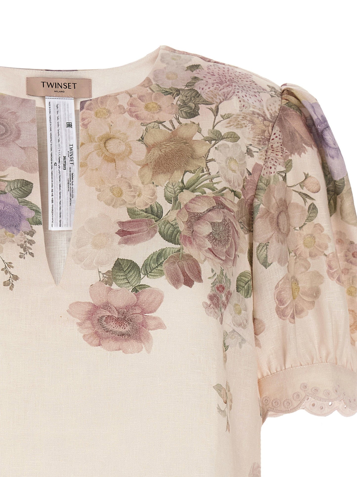 Twin Set Twin Set Floral Blouse