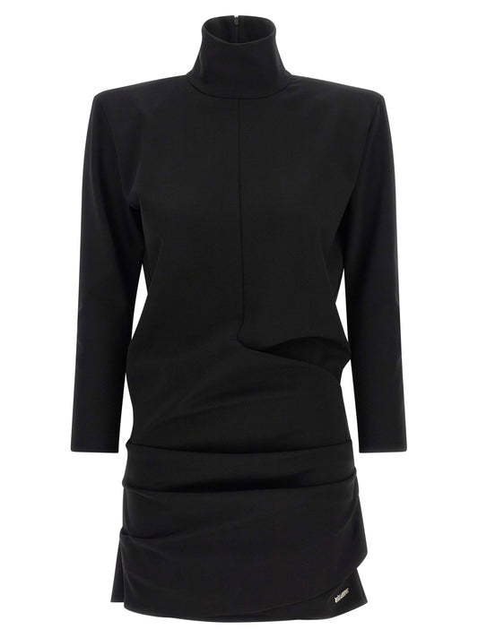 The Attico Structured Shoulder Dress