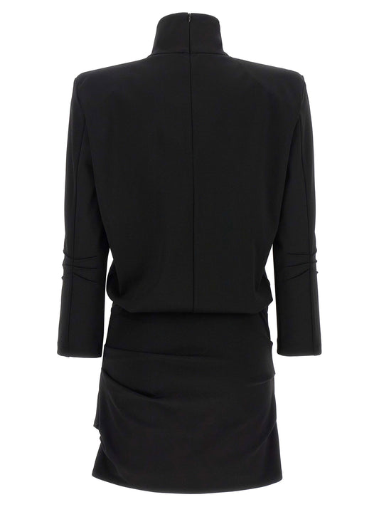 The Attico Structured Shoulder Dress