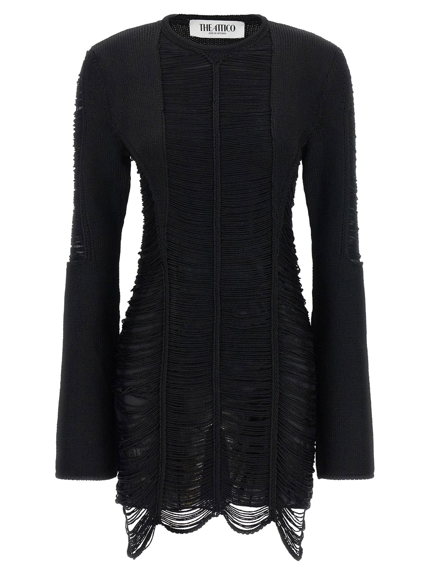 The Attico Fringed Dress