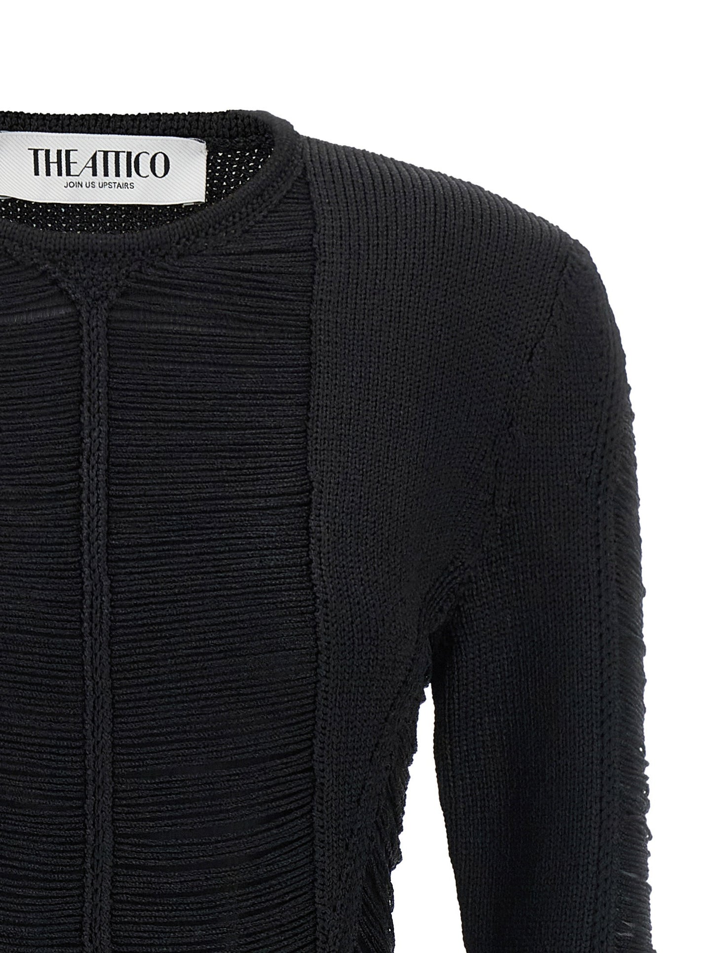 The Attico Fringed Dress