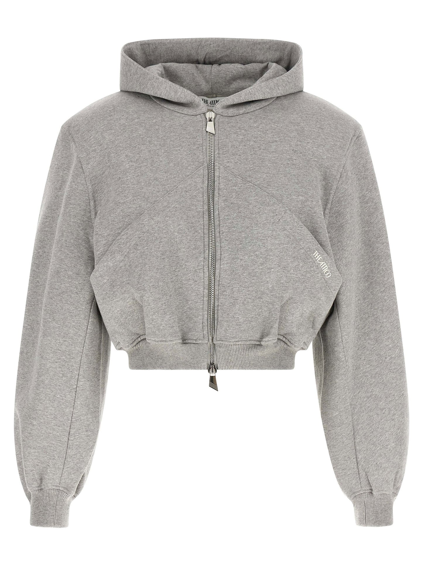 The Attico Cropped Hoodie