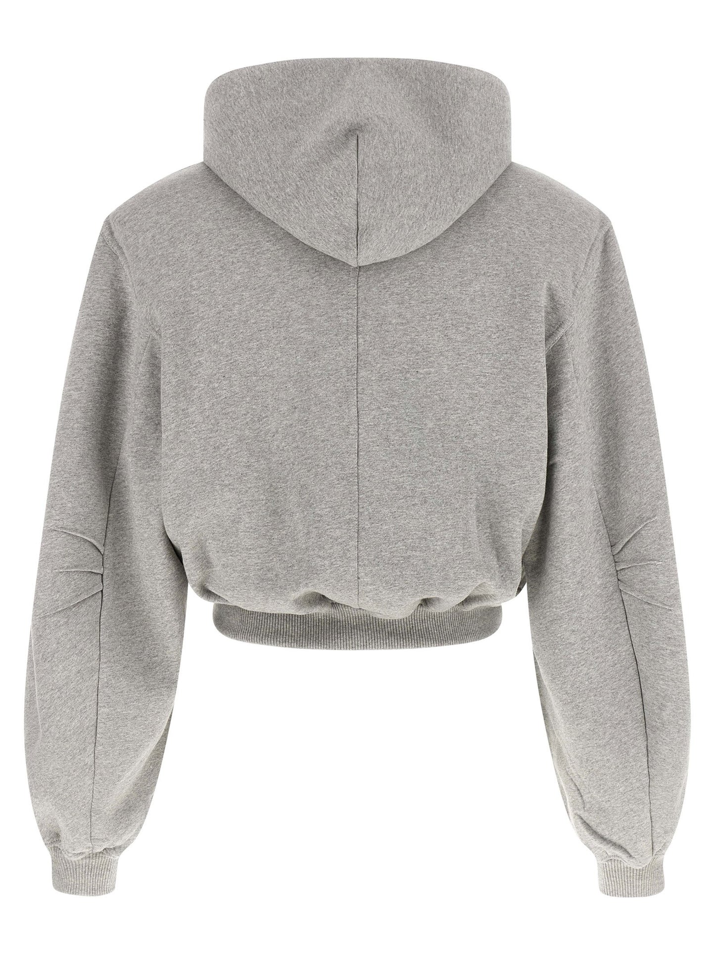 The Attico Cropped Hoodie