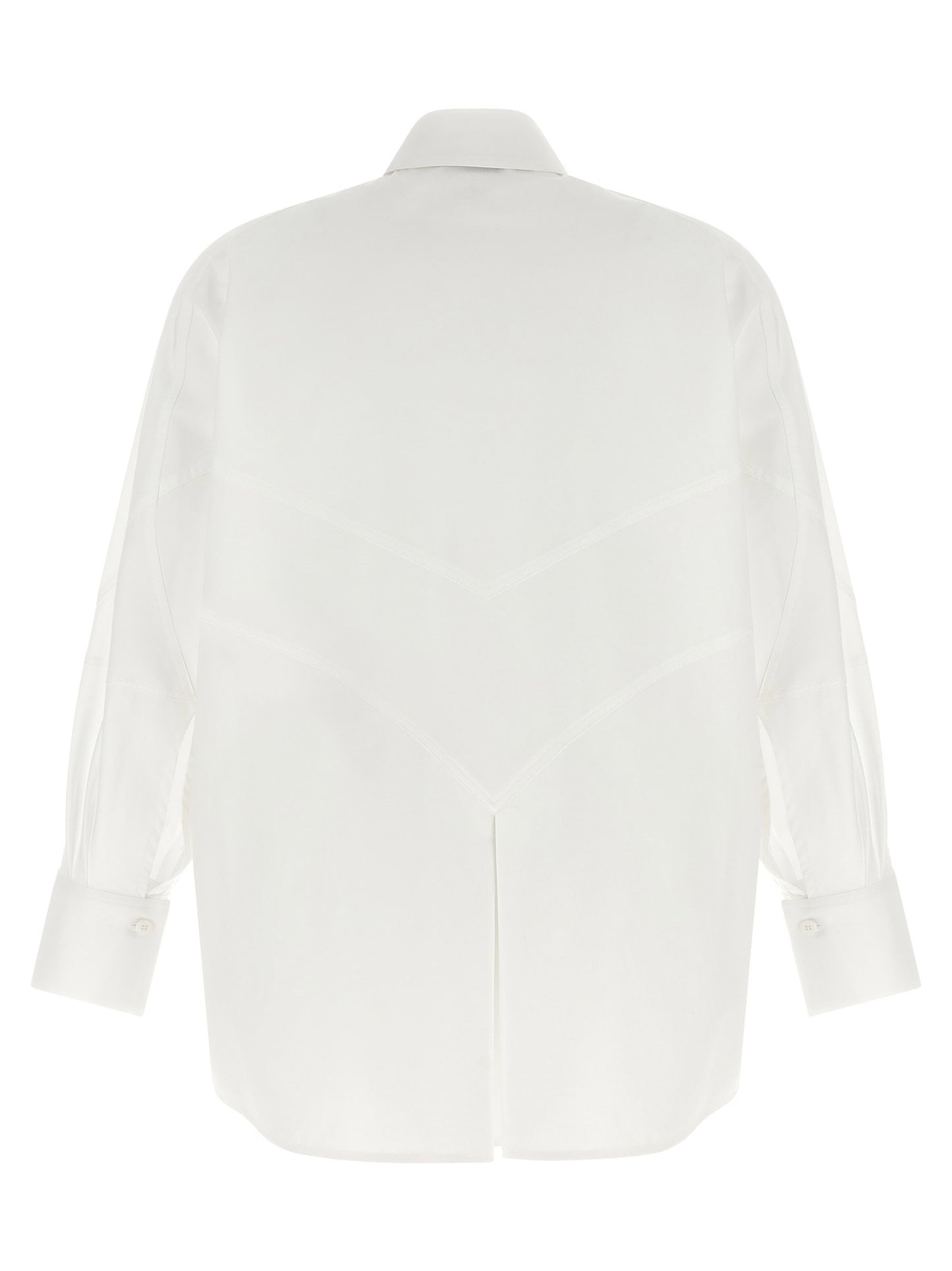 The Attico Shaped Hem Shirt