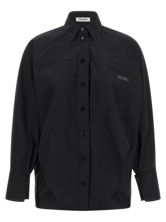 The Attico Shaped Hem Shirt