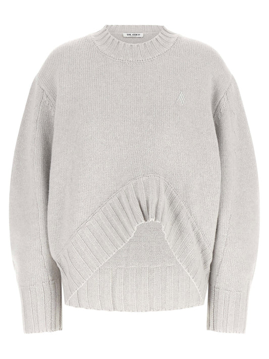 The Attico Asymmetrical Hem Sweater