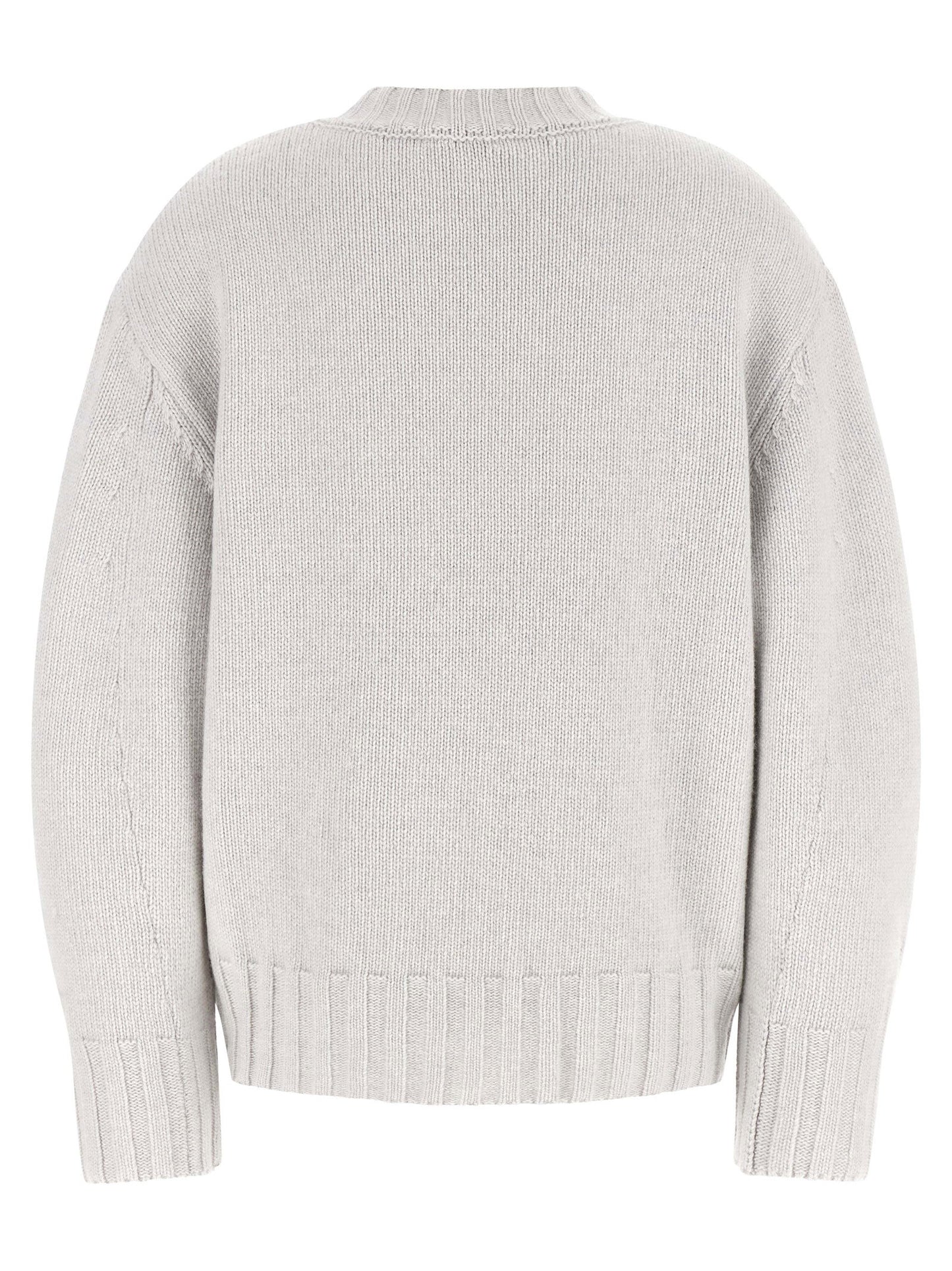 The Attico Asymmetrical Hem Sweater