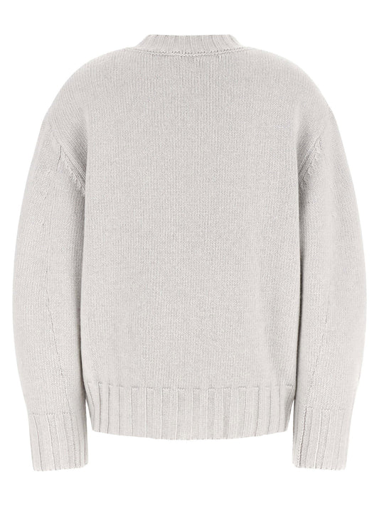 The Attico Asymmetrical Hem Sweater