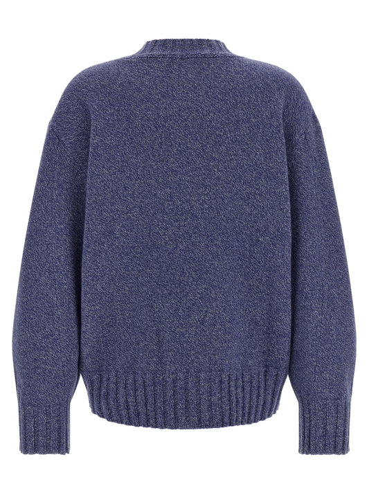 The Attico Asymmetrical Hem Sweater