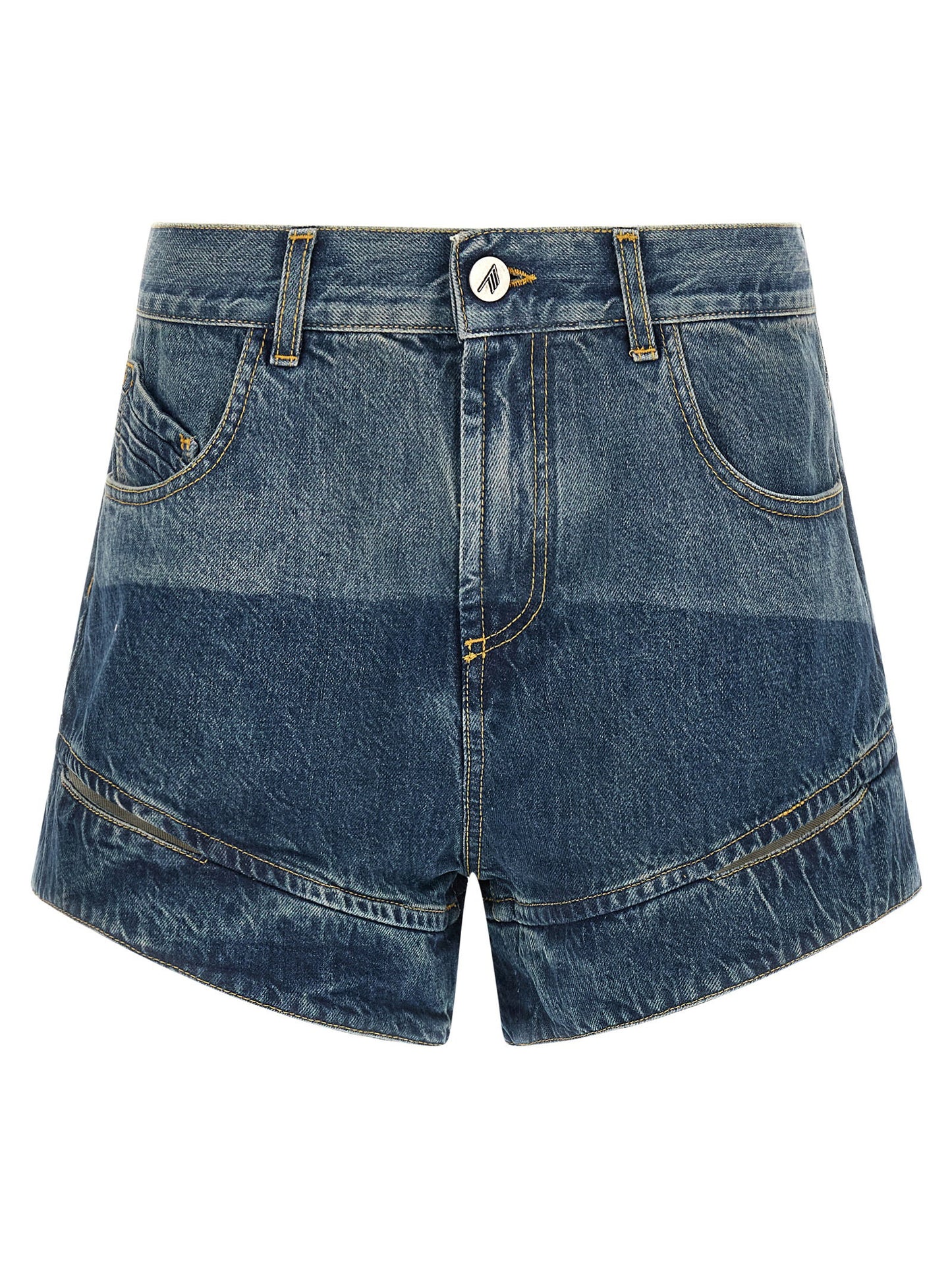 The Attico Cut-out Shorts