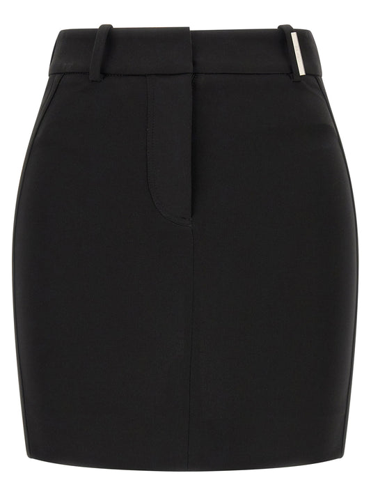 The Attico Metal Plate Skirt