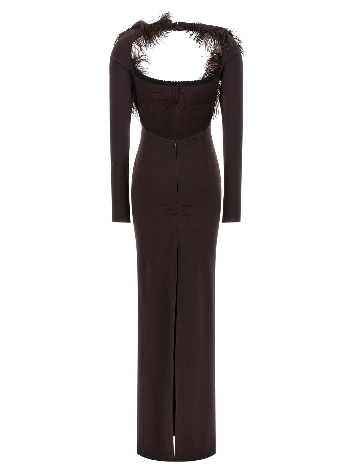 The Attico Feather Dress