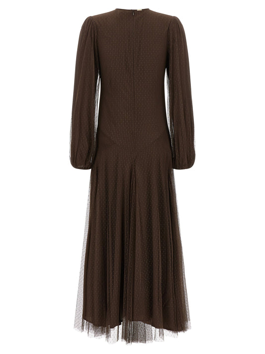 Twin Set Tulle Plumetis Dress