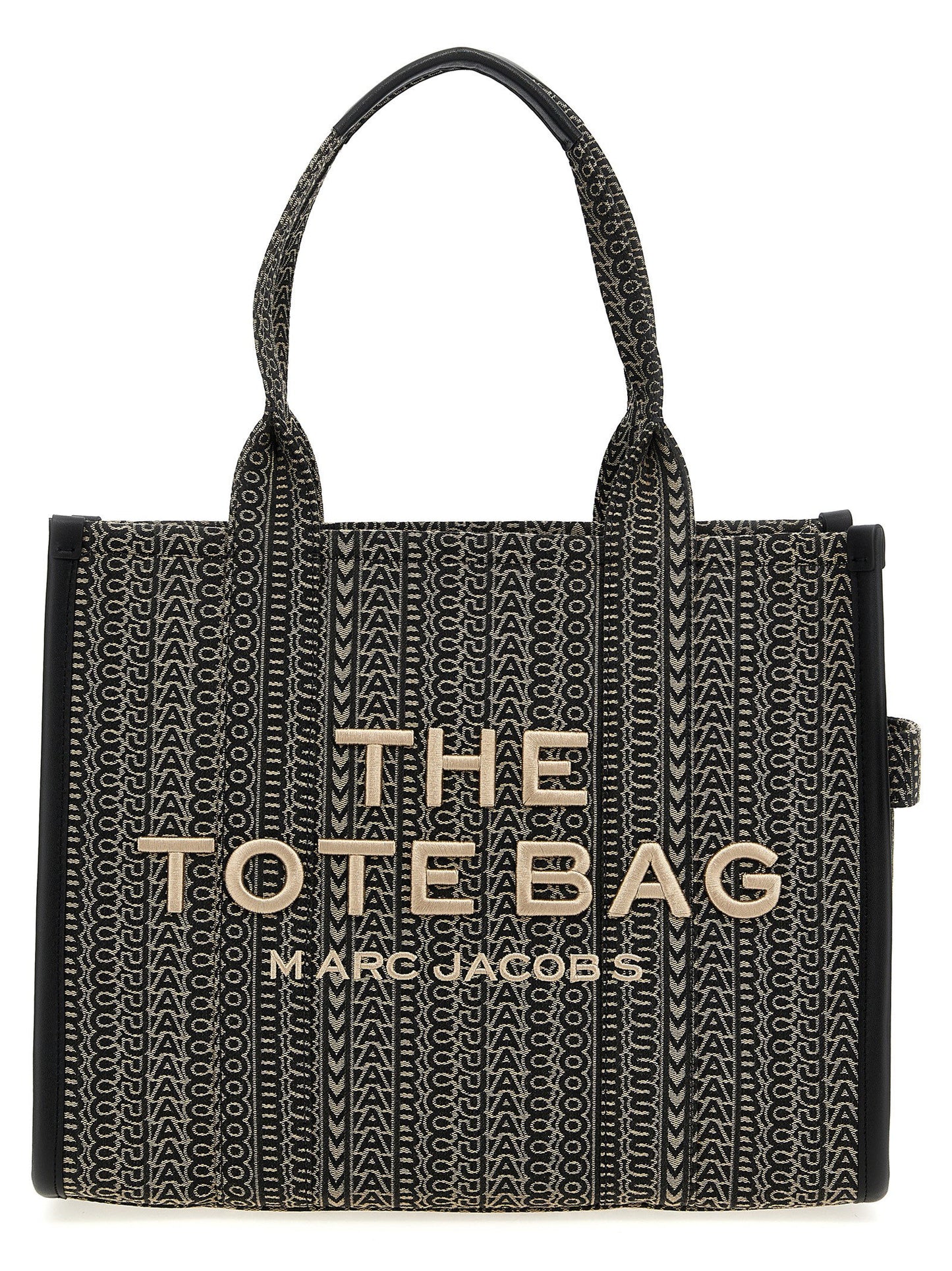 Marc Jacobs The Monogram Jacquard Large Tote Shopping Bag