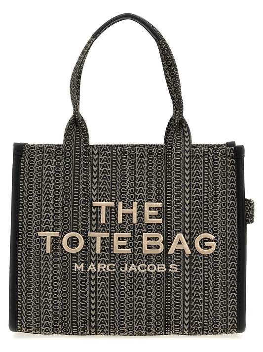 Marc Jacobs The Monogram Jacquard Large Tote Shopping Bag