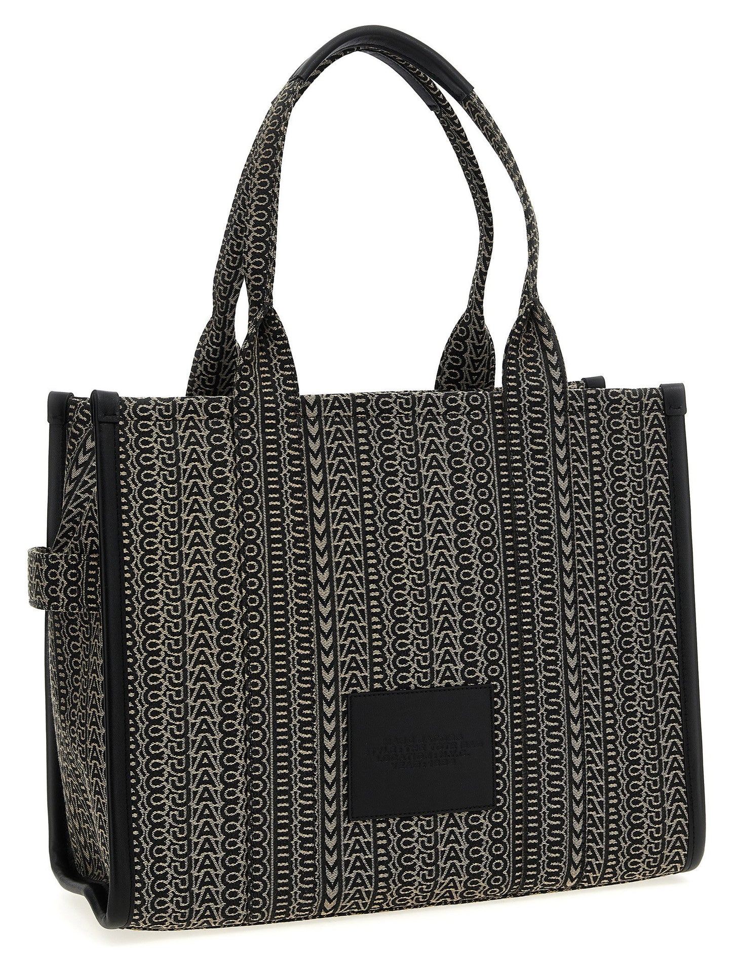 Marc Jacobs The Monogram Jacquard Large Tote Shopping Bag