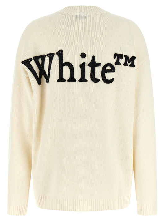 كنزة Off White Bookish مشتركة