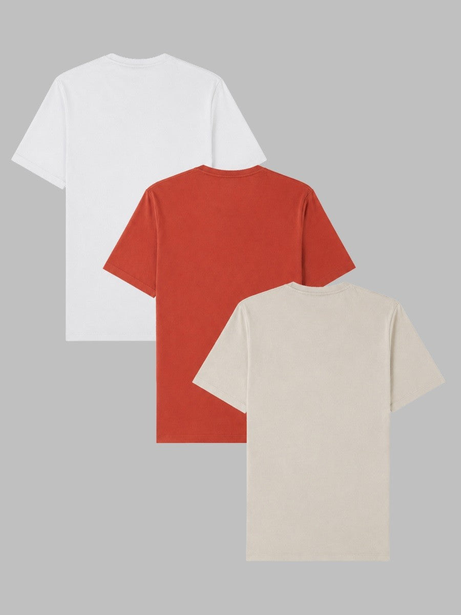 3-PACK T-SHIRT CON LOGO