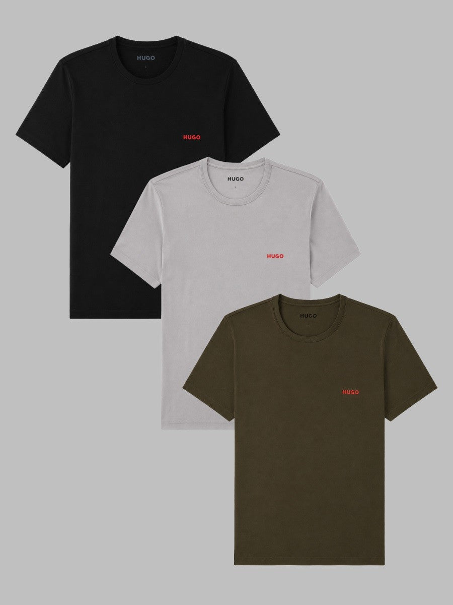3-Pack T-Shirt Con Logo