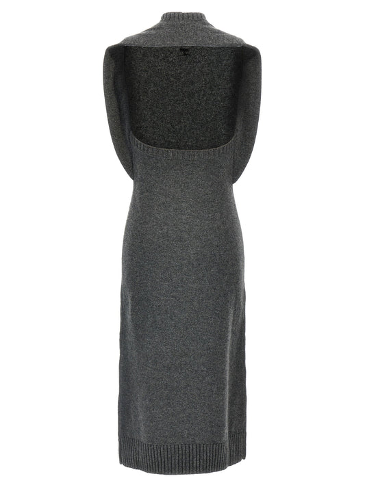 Courreges Over The Shoulder Drapè Dress