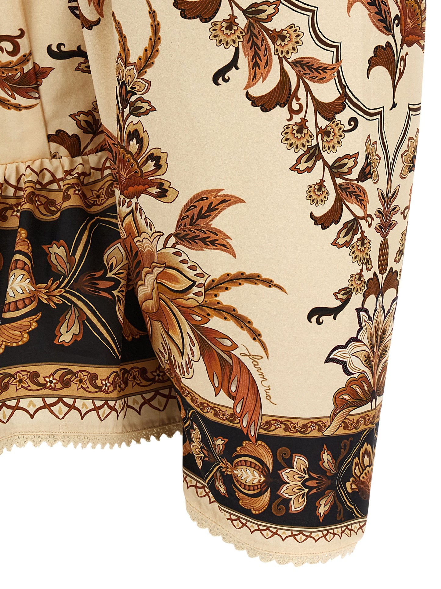 Farm Rio Farm Rio Majestic Garden Sand Blouse