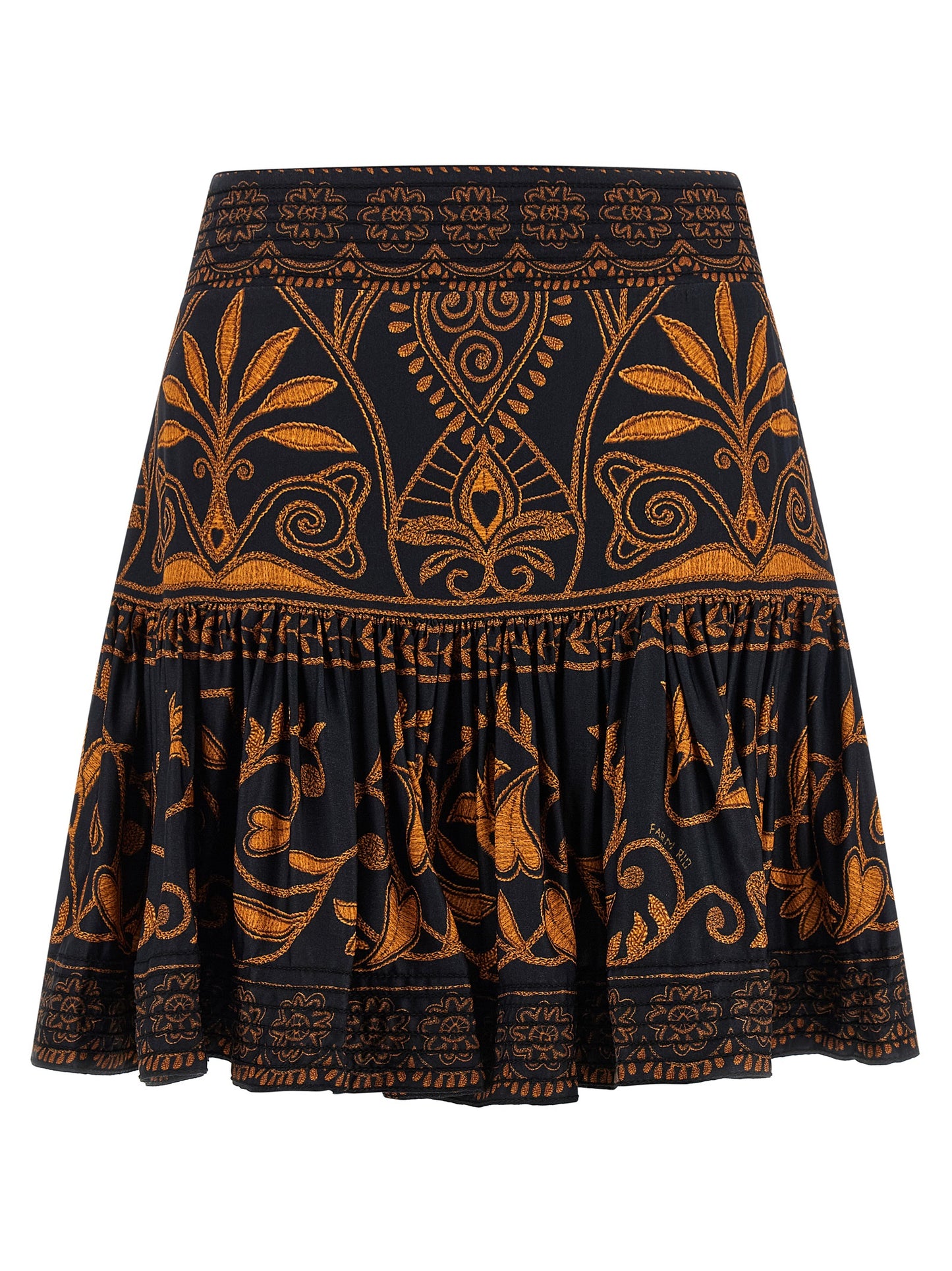 Farm Rio Farm Rio Cornely Anika Black Skirt