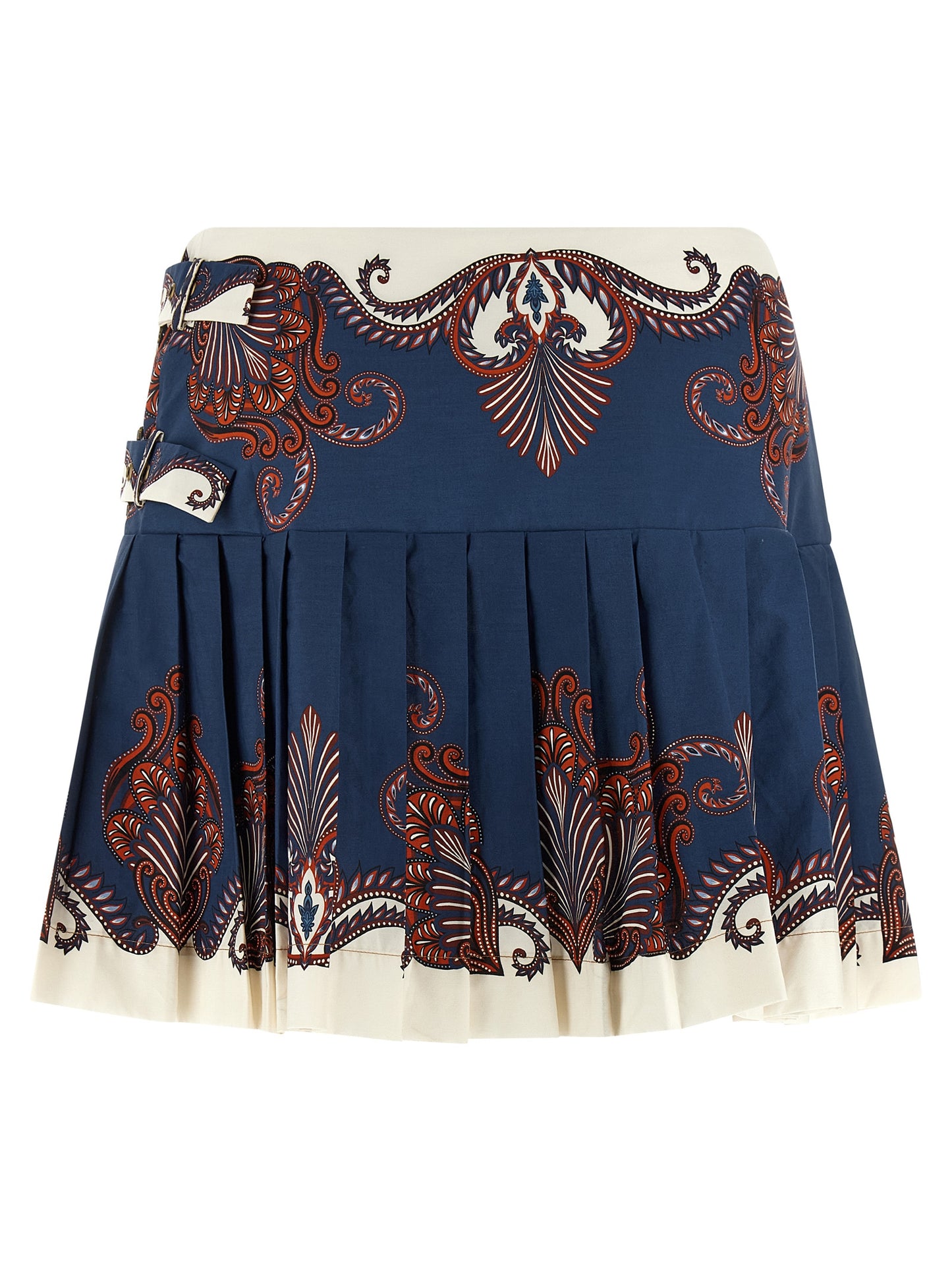 Farm Rio Farm Rio Blue Arabesque Skirt