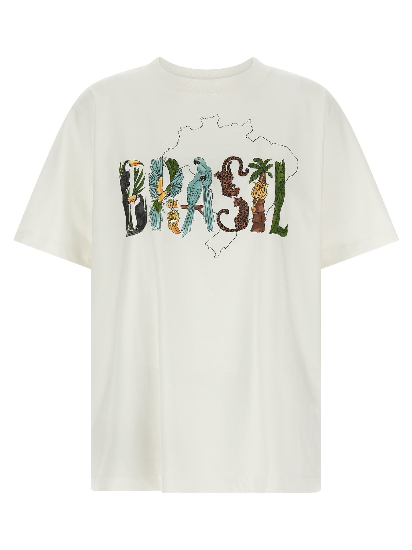 Farm Rio Farm Rio Off-white Brasil T-shirt